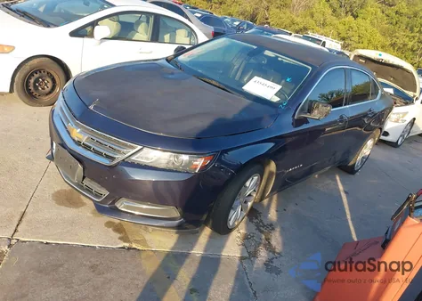 2016 Chevrolet Impala 1Lt из США, поврежденный, VIN 1G1105SA1GU133627